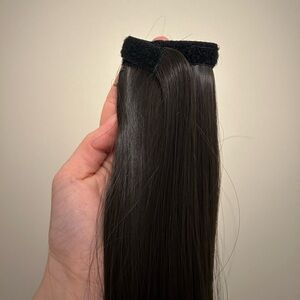 Sleek Black Hair Extension